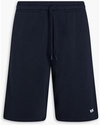 A.P.C. - Coed shorts aus baumwollfrottee mit tunnelzug - Lyst