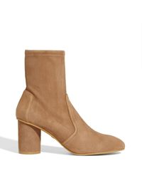 Stuart Weitzman 5050 Stretch Suede Boots in Black | Lyst Stuart Weitzman 5050 Stretch Suede Boots in Black | Lyst