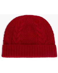 N.Peal Cashmere - Cable-knit Cashmere Beanie - Lyst