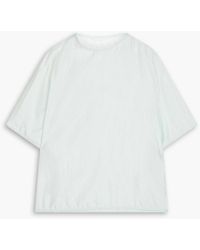 Jil Sander - T-shirt aus satin - Lyst