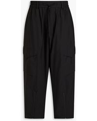 Y-3 - Printed French Cotton-terry Sweatpants - Lyst