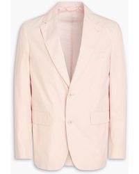 Officine Generale - Arthus Cotton-poplin Suit Jacket - Lyst