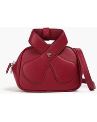 Courreges - Schultertasche aus leder - Lyst