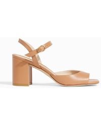 Stuart Weitzman - Tia 75 Leather Sandals - Lyst