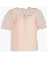 Huishan Zhang - Tulle Top - Lyst