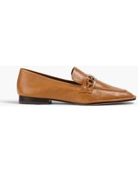Tory Burch - Perrine Embellished Leather Loafers - Lyst