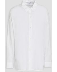 James Perse - Cotton-mousseline Shirt - Lyst