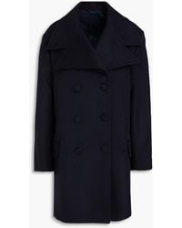 Officine Generale - Helene Double-Breasted Wool And Cashmere-Blend Coat - Lyst