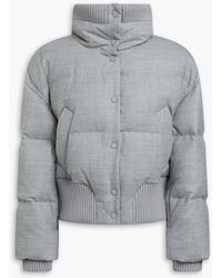 Theory - Quilted Flannel Jacket - Lyst