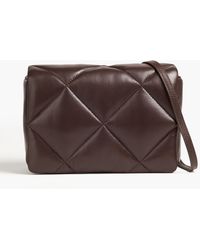 Stand Studio - Brynn Quilted Leather Shoulder Bag - Lyst