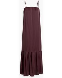 Jonathan Simkhai - Matteau Cutout Satin Maxi Dress - Lyst