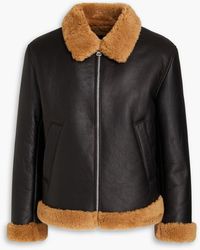 Sandro - Shearling & Teddy - Lyst