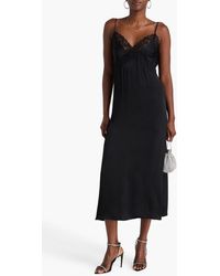 Sandro Bilali Guipure Lace Dress in Pink | Lyst Sandro Bilali Guipure Lace Dress in Pink | Lyst