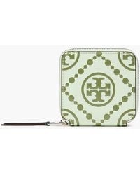 Tory Burch - Printed Leather Wallet - Lyst