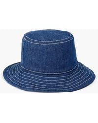 Zimmermann - Denim Bucket Hat - Lyst