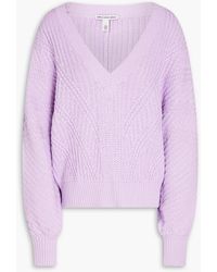 Autumn Cashmere - Ribbed Cotton Sweater - Lyst