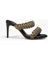 Alexandre Birman - Francis 85 Braided Leather Mules - Lyst