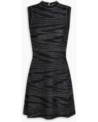 Missoni - Metallic Jacquard-knit Mini Dress - Lyst