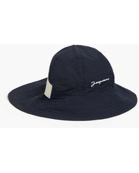 Jacquemus - Le Bob Pescadou Embroidered Shell Bucket Hat - Lyst