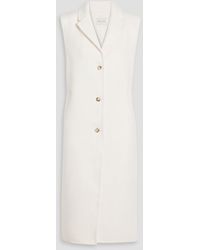 Loulou de Saison - Deanna Wool And Cashmere-Blend Felt Vest - Lyst
