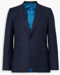 Paul Smith - Soho Prince Of Wales Checked Wool Suit Jacket - Lyst