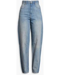 Isabel Marant - Corsy High-Rise Tapered Jeans - Lyst