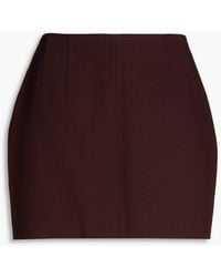Matériel - Wool-twill Mini Skirt - Lyst