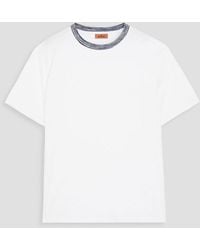 Missoni - Cotton-jersey T-shirt - Lyst