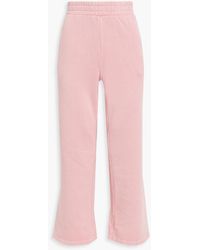 The Upside - Magique Camille Organic French Cotton-terry Flared Pants - Lyst