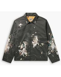GALLERY DEPT. - Montecito Paint-Splattered Cotton-Twill Jacket - Lyst