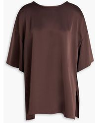 A.Emery - Bristowe Satin Top - Lyst