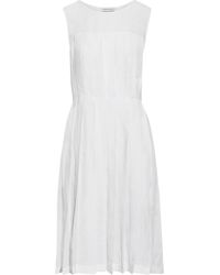 mansur gavriel linen dress
