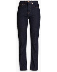 Samsøe & Samsøe - High-rise Slim-leg Jeans - Lyst
