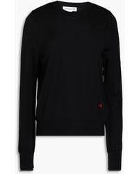 Victoria Beckham - Merino Wool Sweater - Lyst