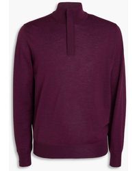 Canali - Merino Wool Sweater - Lyst