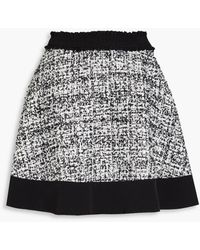 Sandro - Malina Sequin-embellished Metallic Tweed Mini Skirt - Lyst
