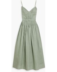 chinese dress ladies Marine Layer Women's Selene Smocked Maxi Dress - Yellow - Size XL main image 1