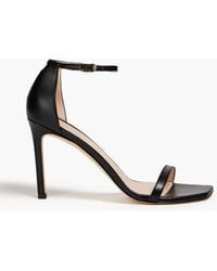 Stuart Weitzman - Amelina 95 sandalen aus leder - Lyst