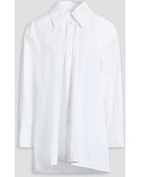 Jil Sander - Oversized Cotton-Poplin Shirt - Lyst