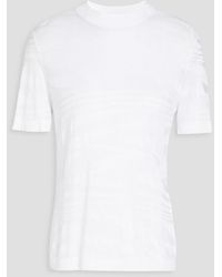 Missoni - Jacquard-knit T-shirt - Lyst