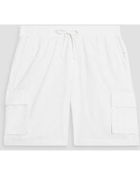 Onia - Linen And Cotton-blend Cargo Shorts - Lyst
