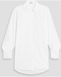 Jonathan Simkhai - Mattie Oversized Cotton-Poplin Shirt - Lyst