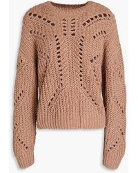 NAADAM - Pointelle-knit Cotton Sweater - Lyst