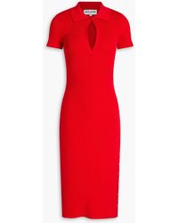 Each x Other - Ribbed-knit Midi Dress - Lyst