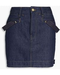Jacquemus - Nimes Denim Mini Skirt - Lyst