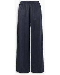 See By Chloé - Satin Wide-leg Pants - Lyst
