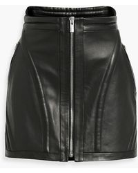 Magda Butrym - Leather Mini Skirt - Lyst