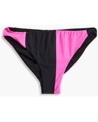 Cynthia Rowley - Bikini-höschen mit streifen - Lyst