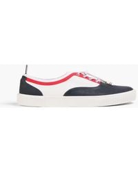 Thom Browne - Color-block Rubber And Canvas Sneakers - Lyst