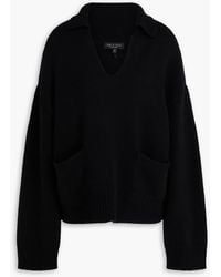 Rag & Bone - Danica Wool And Cashmere-Blend Polo Sweater - Lyst